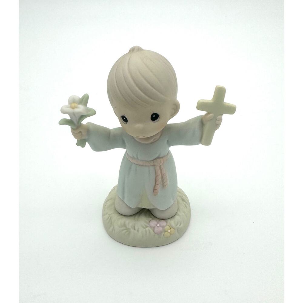 Precious Moments Figurine "Hallelujah For The Cross" 1994
